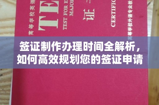 海拉尔签证制作办理时间全解析，如何高效规划您的签证申请流程