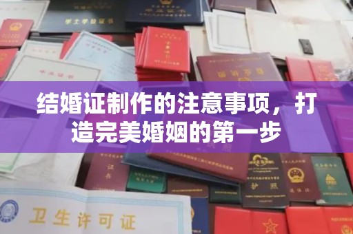 海拉尔结婚证制作的注意事项，打造完美婚姻的第一步
